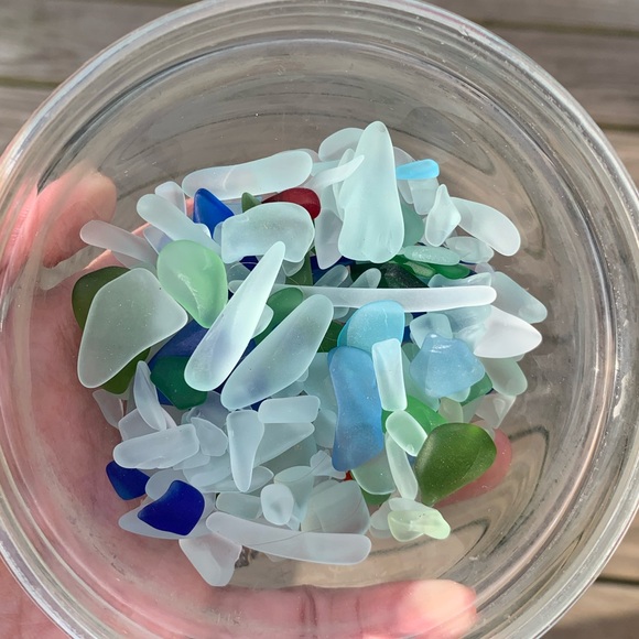 Bag of Sea Glass Multi Colored - Picture 2 of 2